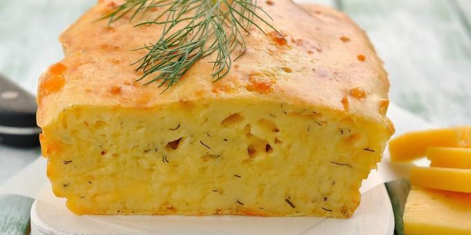 Želé koláč se sýrem na zakysané smetaně