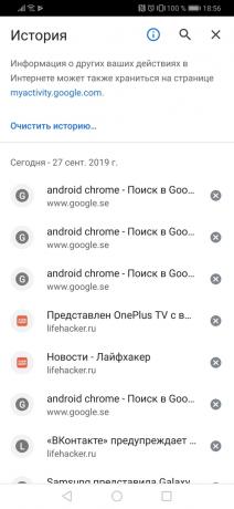 Chrome pro Android