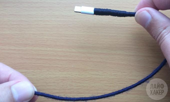 Jak opravit bleskově kabel: do zhoustnutí