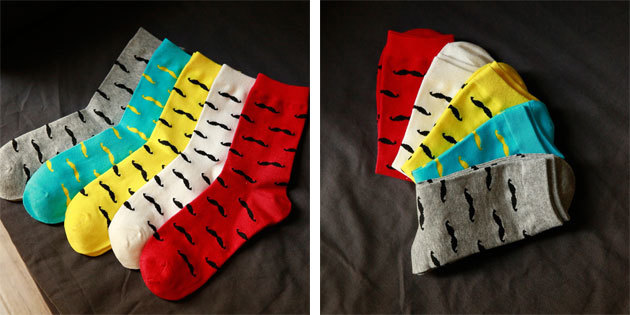 Krásné ponožky: Ponožky pánské bavlněné