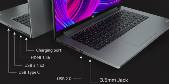 Společnost Xiaomi představila levné notebooky Mi NoteBook 14