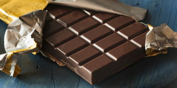 Jak snížit stres pomocí výživy: čokoláda