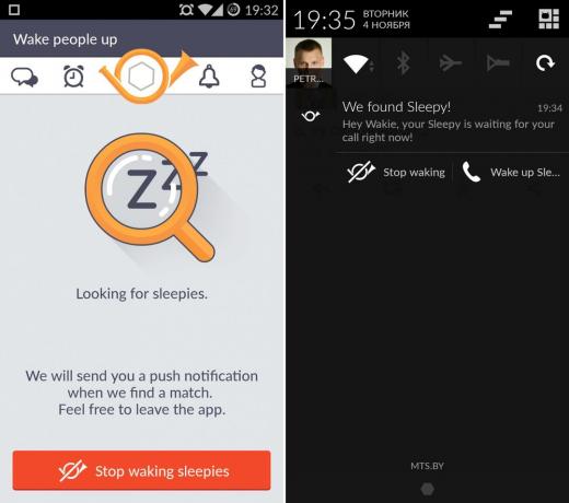 Automaticky vyhledávat spaní v Wakie pro Android