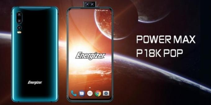 Nový smartphone Energizer: Power Max P18K Pop