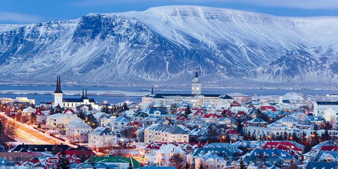 Kde si odpočinout v lednu: Reykjavík, Island