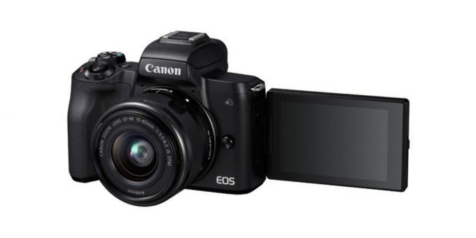 Většina fotoaparátů: Canon EOS M50