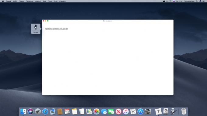 Nastavení hlasového vstupu textu na počítači Mac