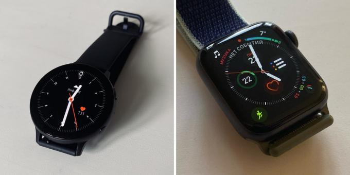 Samsung Galaxy Watch Active 2: Srovnání s Apple Watch Series 5