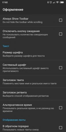 Žádosti o přístup k účtu Twitter na Android: Plume