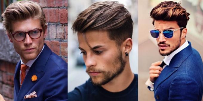 Trendy pánské účesy 2019: Pompadour