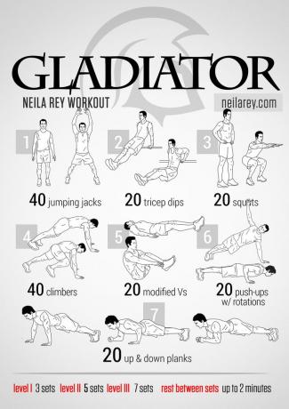 gladiátor Workout