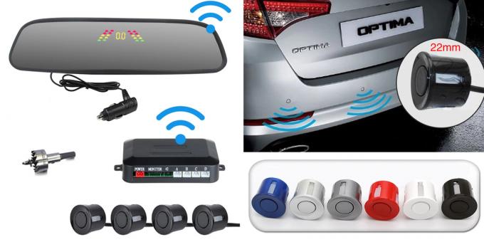 Parkovací senzory od AliExpress: Smart Star zms-W