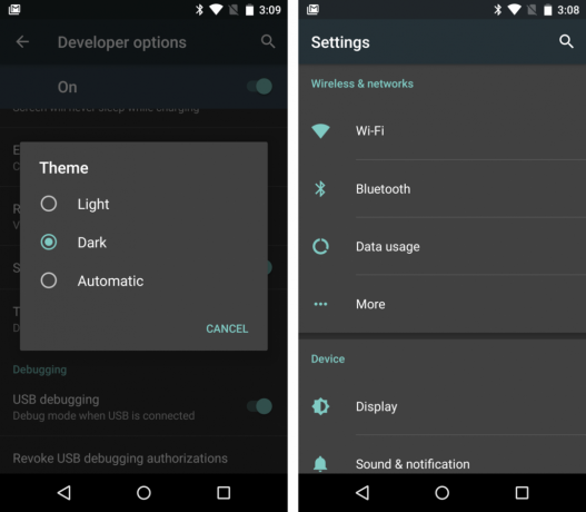 Android M téma