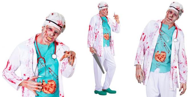 Kostým na Halloween: Zombie Surgeon