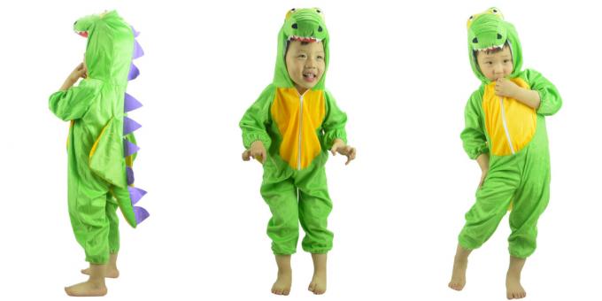 Kostýmy pro Halloween: dinosaurů