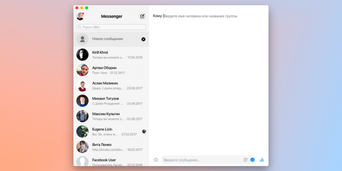 Facebook vydal Messenger pro Windows a macOS