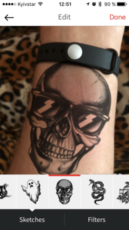 Inkoust Hunter: výběr tetování