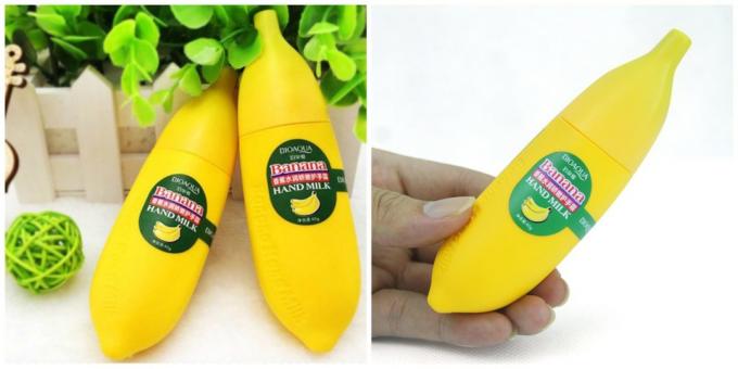 Banán Krém na ruce