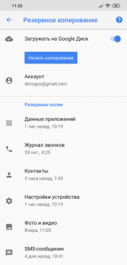 Pokud jde o Android, aby záložní kopie dat na Disku Google