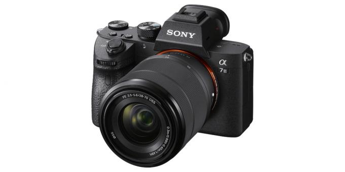Většina fotoaparátů: Sony A7 III
