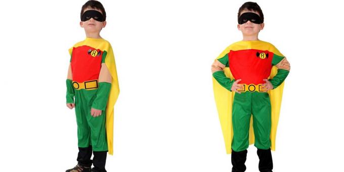 Kostýmy pro Halloween: Robin