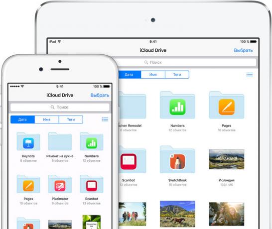 Zahájit iCloud disku z domovské obrazovky v iOS 9