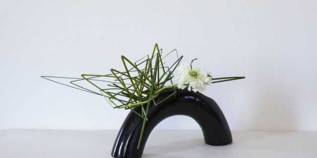 minimalistický ikebana