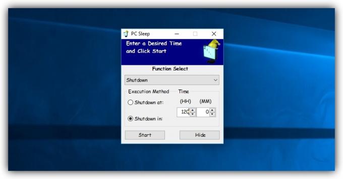 Jak nastavit časovač vypnutí počítače Windows s PC spánku