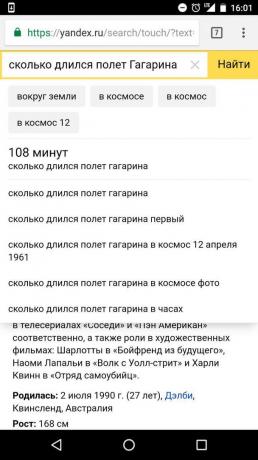 "Yandex": faktovy odpověď