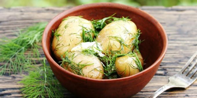 Sezónní zboží: mladé brambory