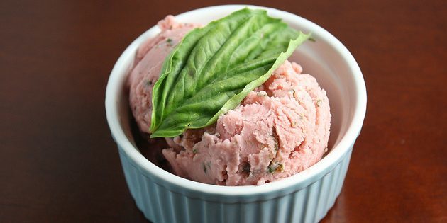 druhy zmrzliny: mražené jogurty