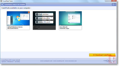 Proveďte nový design pro Windows je velmi jednoduchá, pomocí svobodného software