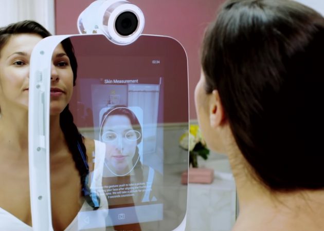 HiMirror zrcadlo vám poradí, jak se zbavit kožních problémů