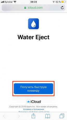 Pokud se voda dostane do iPhone: Voda Eject příkazového řádku