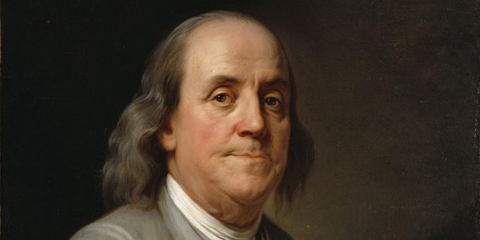 ranní rituál: Benjamin Franklin