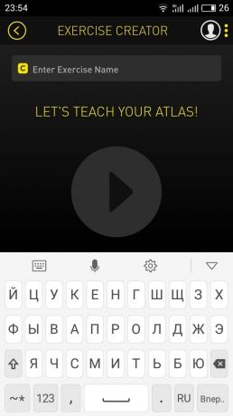Atlas náramek: vytváření vlastních cvičení