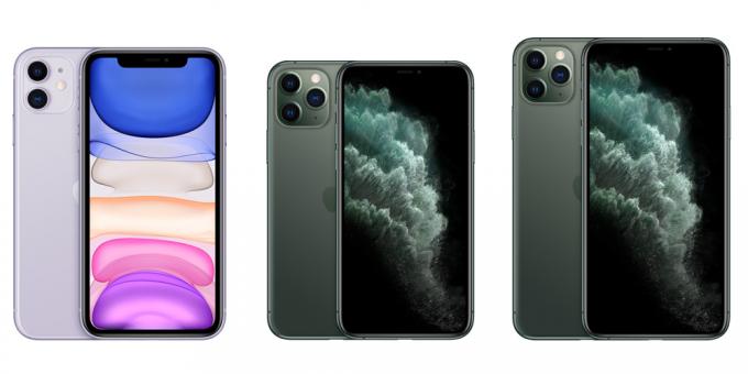 Ceny iPhone 11, iPhone a iPhone 11 Pro 11 Pro Max