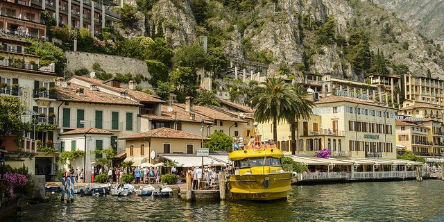 města Itálie: Limone sul Garda