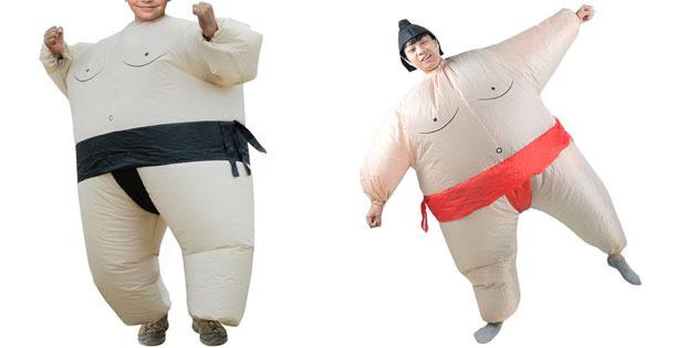 Nafukovací sumo zápasník suit