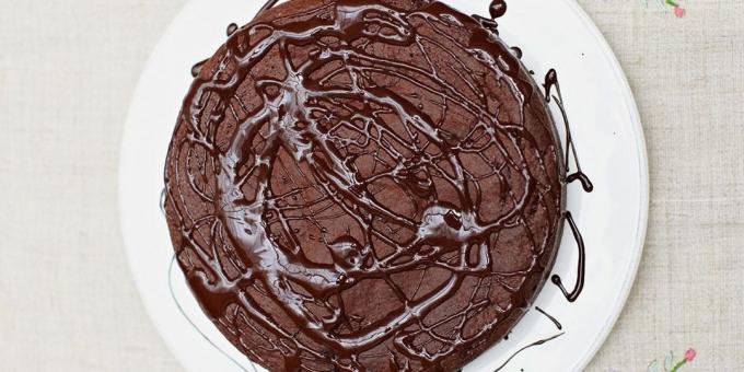 Čokoládový dort s červenou řepou od Jamie Oliver