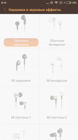 Xiaomi redmi 3s: práce se sluchátky na uších