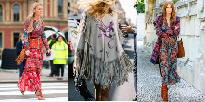 Fashion Women 2018/2019: Hippie styl