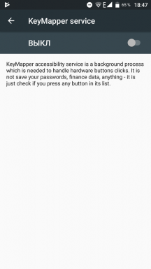 Key Mapper - program pro přiřazení hardwarových tlačítek Android smartphone