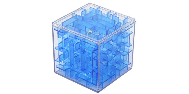 Cubic labyrint s míčem