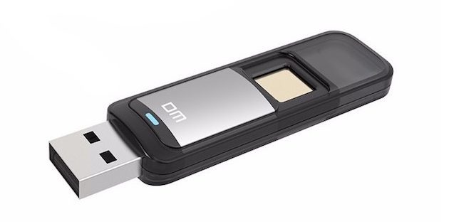 USB flash disk s čtečkou otisků prstů