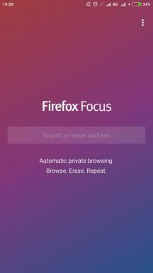 Firefox ostření - mobilní prohlížeč paranoidní a hospodárné