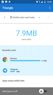 Trojúhelník - nová aplikace od Googlu zachovat mobilní datové přenosy