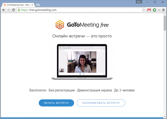 free.gotomeeting.com - videohovory bez registrace a placení