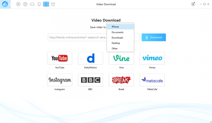 AnyTrans pomůže stáhnout video na iPhonu a iPadu