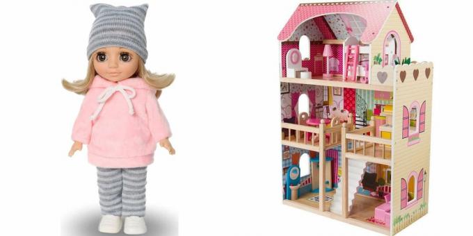 Co dát 5leté dívce k narozeninám: panenku nebo domeček pro panenky